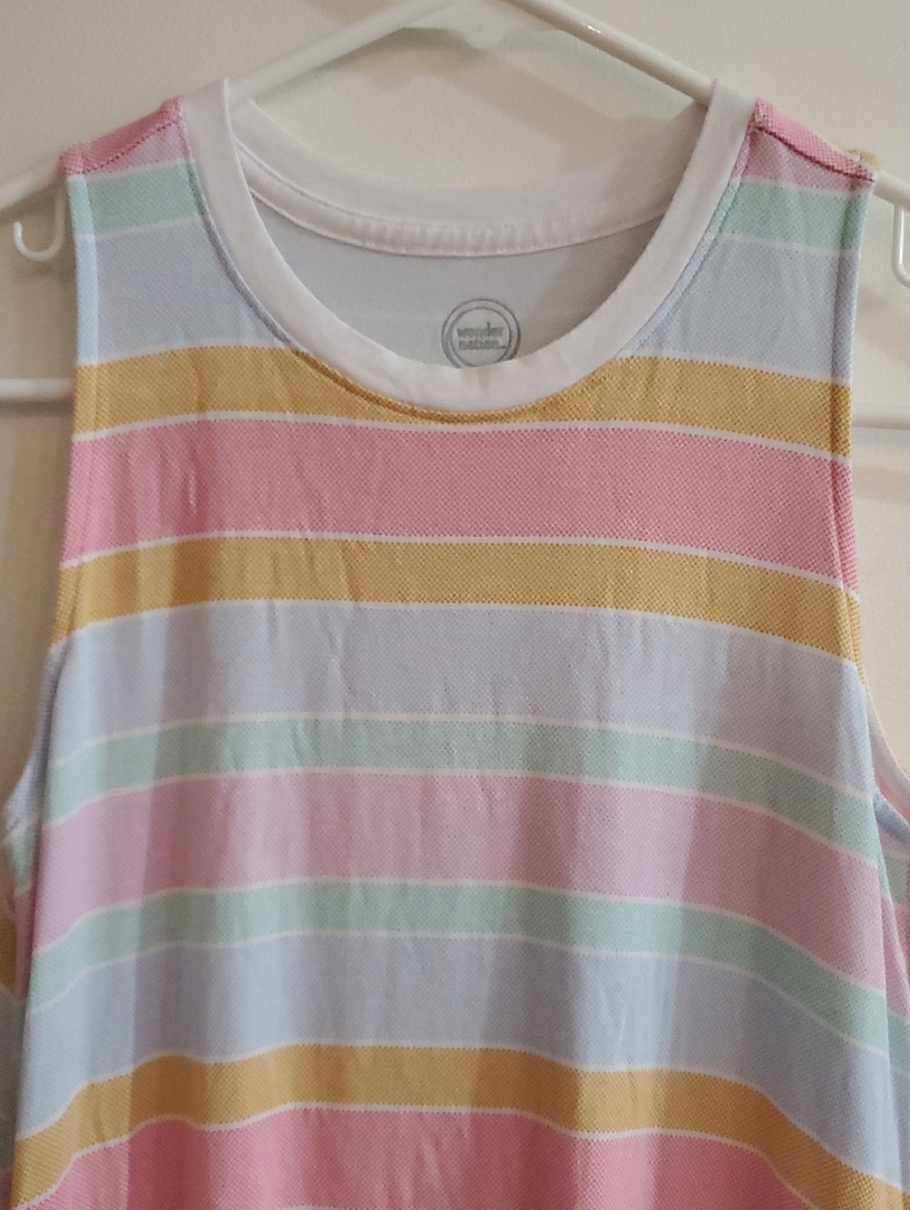 Sundress And Tanks Girl's Lot 10-12 Stripe Tank Dress Shelf Bra Tank Tie Dye Top - Picture 5 of 16